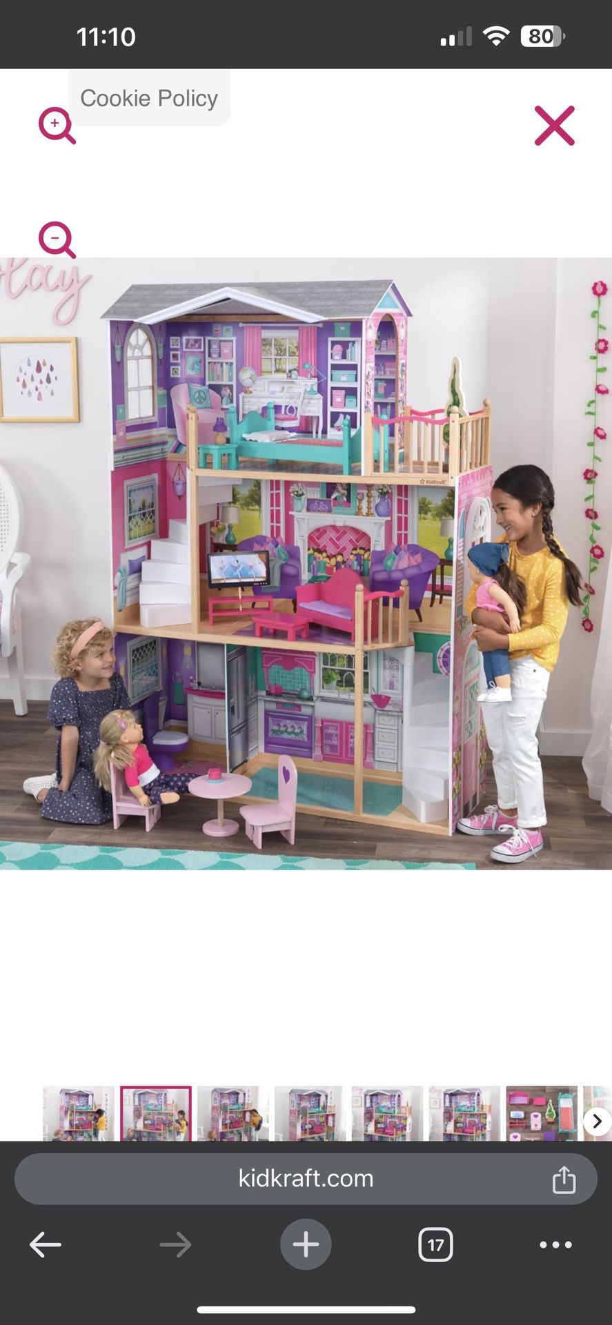 Only KidKraft Elegant 18 Doll Manor for Sale in West Palm Beach FL OfferUp