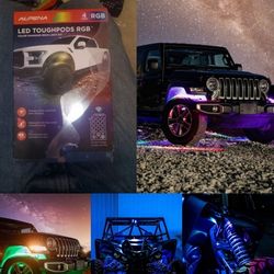 Alpena LED ToughPods Multi-Color Waterproof LED Pods