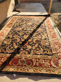 Surya Ancient Treasures 9x13 Hand-Tufted Wool Area Rug ($2,500 new)