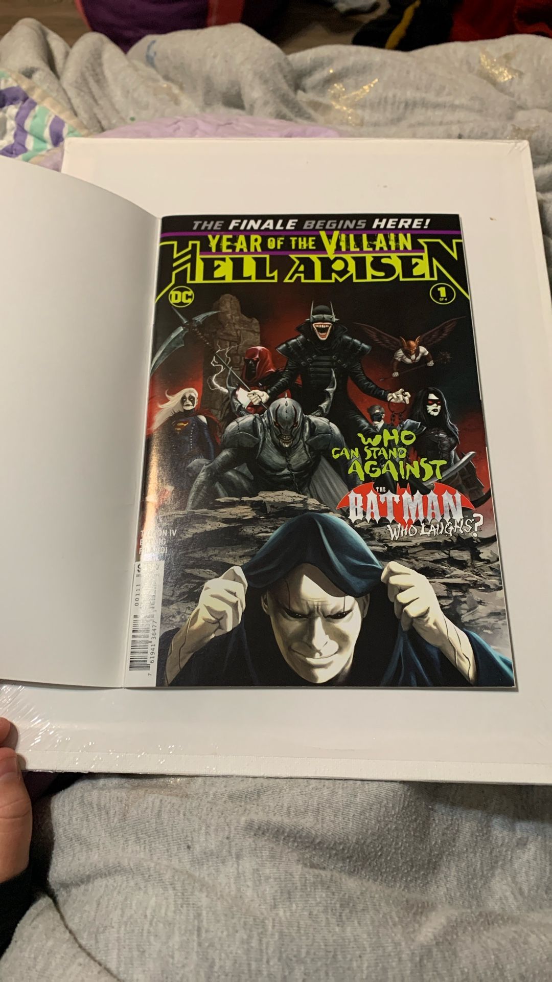 Year Of The Villian: Hell Arisen #1 Blank Cover