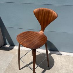 Cherner wood bar stool