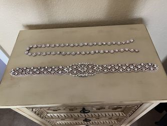 Beautiful Rose Gold Cake Decor Or Wedding Sash