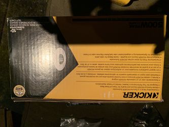 Kicker speaker