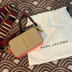 Marc Jacobs Leather Snapshot Bag purse