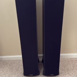 Pair of Polk Audio Monitor 60 Series II Floor Speakers Black