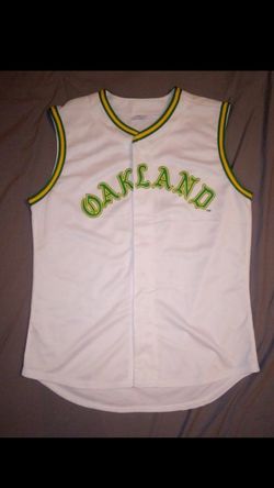 Vintage Oakland A's sleeveless jersey- #19