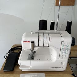 Janome Cover Stitch Machine