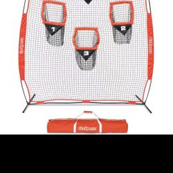 Football Net 8'x 8' Ft, Helps QB's Practicing Passing accuracy, The net provides 3 distinct targets various heights for improvement.
Brand New in Box.