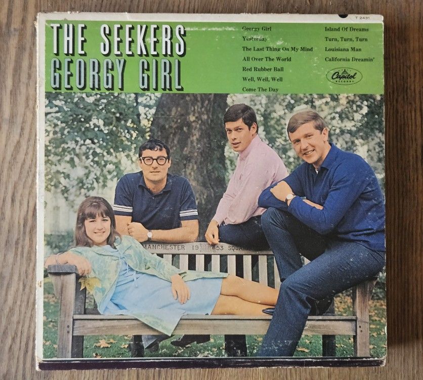 Vintage LP Vinyl Midcentury Record ALBUM The SEEKERS Georgie Girl