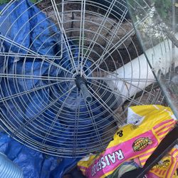 Kitchen three tiered white wire rack