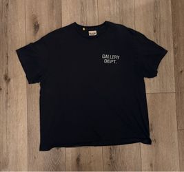 Gallery Dept. T-Shirt Men's 2XL Black Hollywood Souvenir Logo Graphic Tee