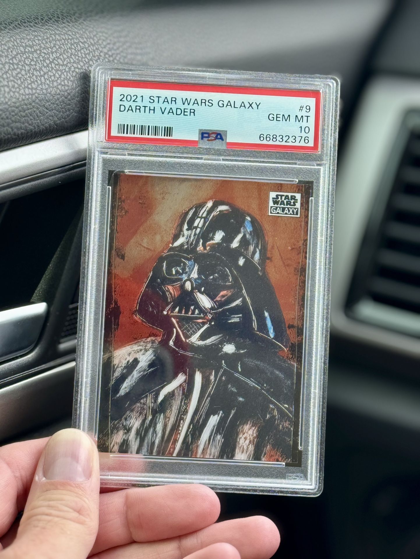 Star Wars Darth Vader PSA Gem Mint 10 Card