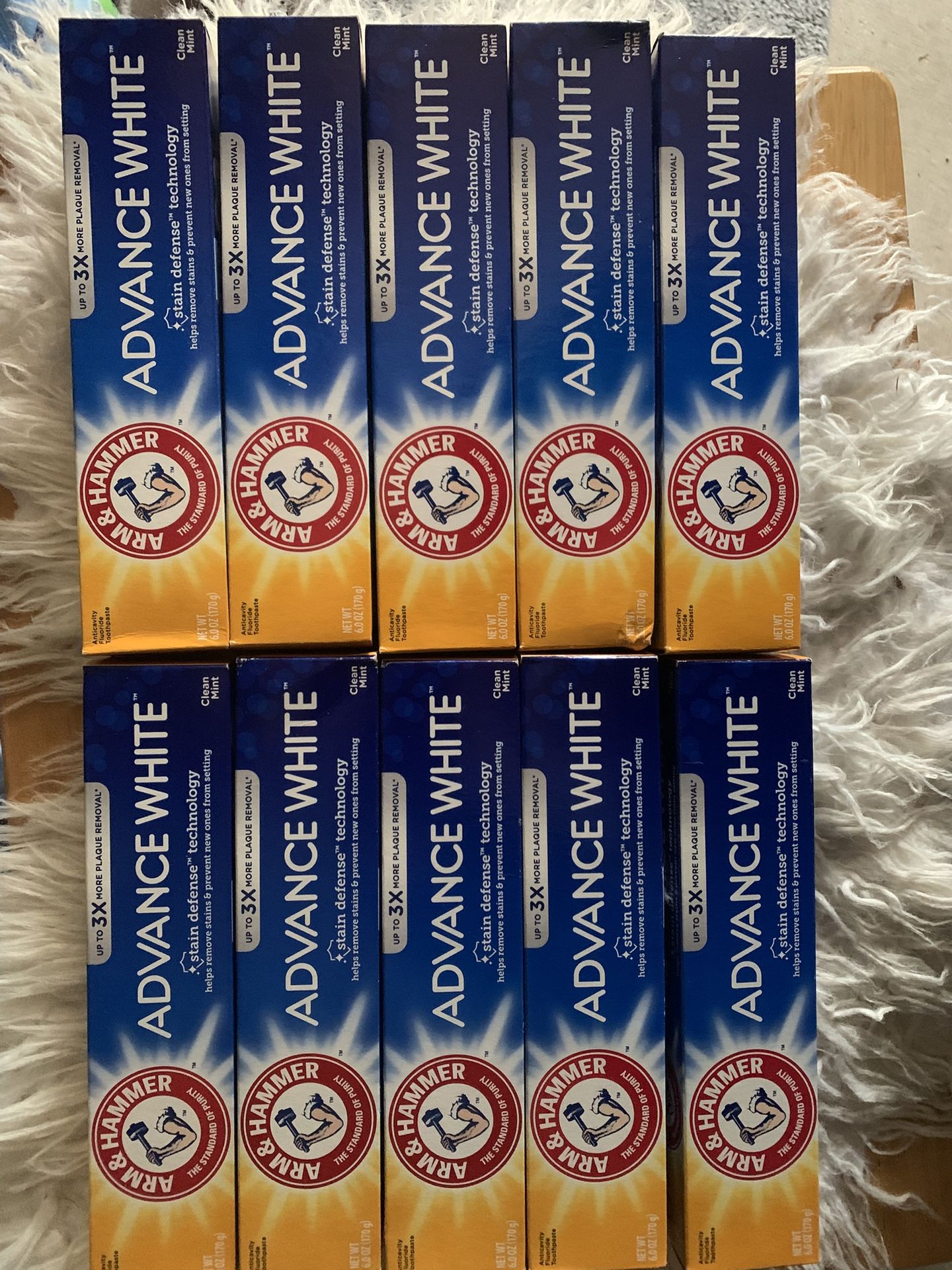 10/$20 Arm & Hammer Toothpaste