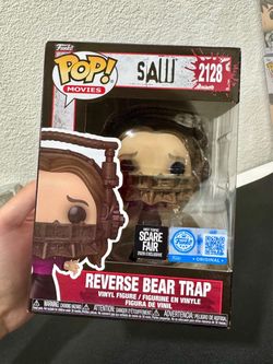 SAW: Reverse Bear Trap funko pop Hot Topic Scare Fair 2026 exclusive edition brand new! Horror