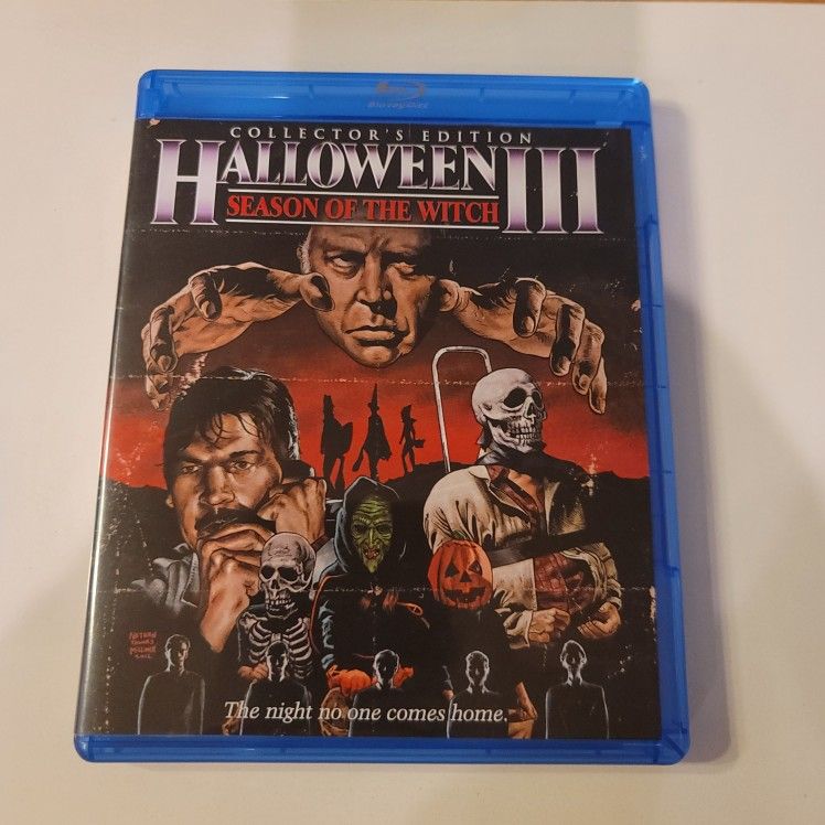 $5 BLU RAY MOVIE. HALLOWEEN : 3 SEASON OF THE WITCH.  BLU RAY  ONLY. NO DIGITAL. $5 OR TRADE FOR A MOVIE TITLE I DO NOT ALREADY OWN.