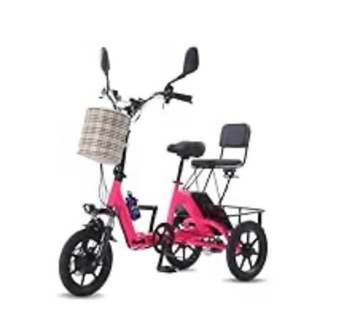 Pink Electric Trike