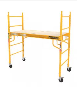 Metal Tech Jobsite Series Steel Yellow Scaffolding