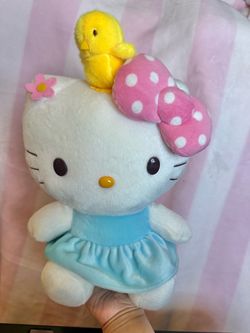 Hello Kitty Plush with Baby Chick