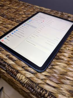 Newest iPad 11 inch A16 model 128gb blue warranty 1/2027
