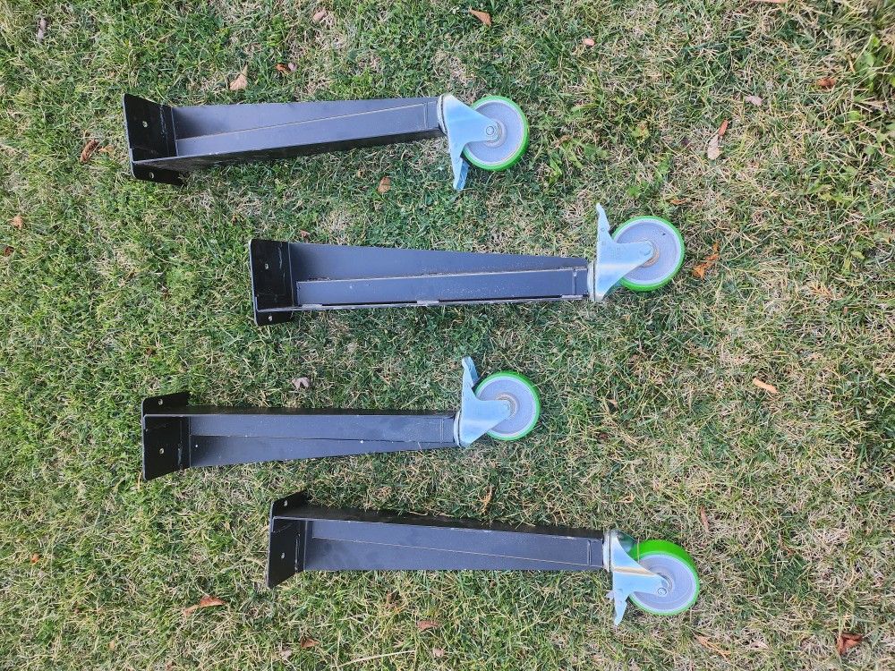 Convection Oven Legs with Castors  New Never been Used 2 sets of 4 $199 per set of 4 or best offer