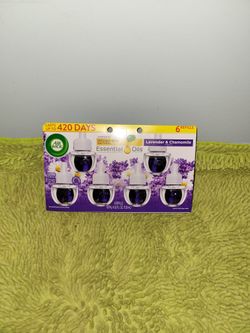 Pack 6 Refills Essential Oils Lavender And Chamomile 