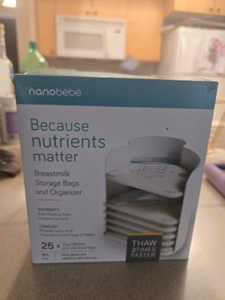 Nanobebe Breastmilk Storage Bag Organizer