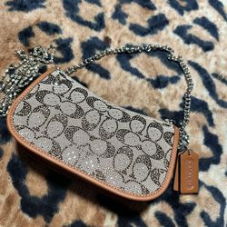 Coach Rhinestone Swinger Bag 