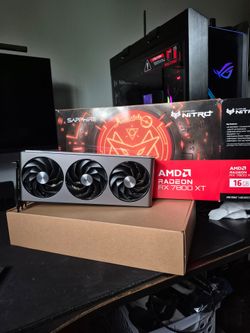 16GB RX 7800 XT Sapphire Nitro+ Gaming GPU