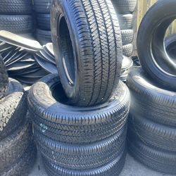 Set Of Four Used Tires Brand TOYO Size P245/65R17