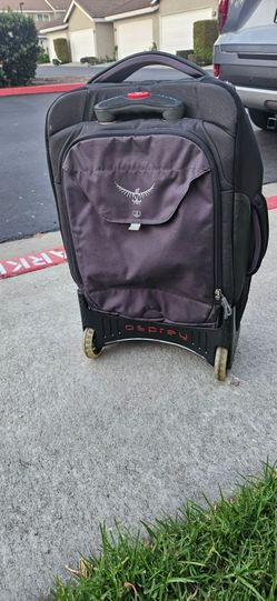 Osprey Meridian 22” (60L) Wheeled Convertible Luggage - Metal Grey