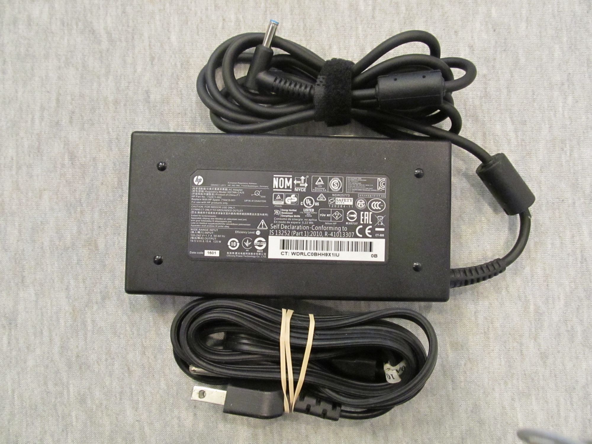 Hp 19.5v 6.15a 120w Laptop Power Adapter Charger 