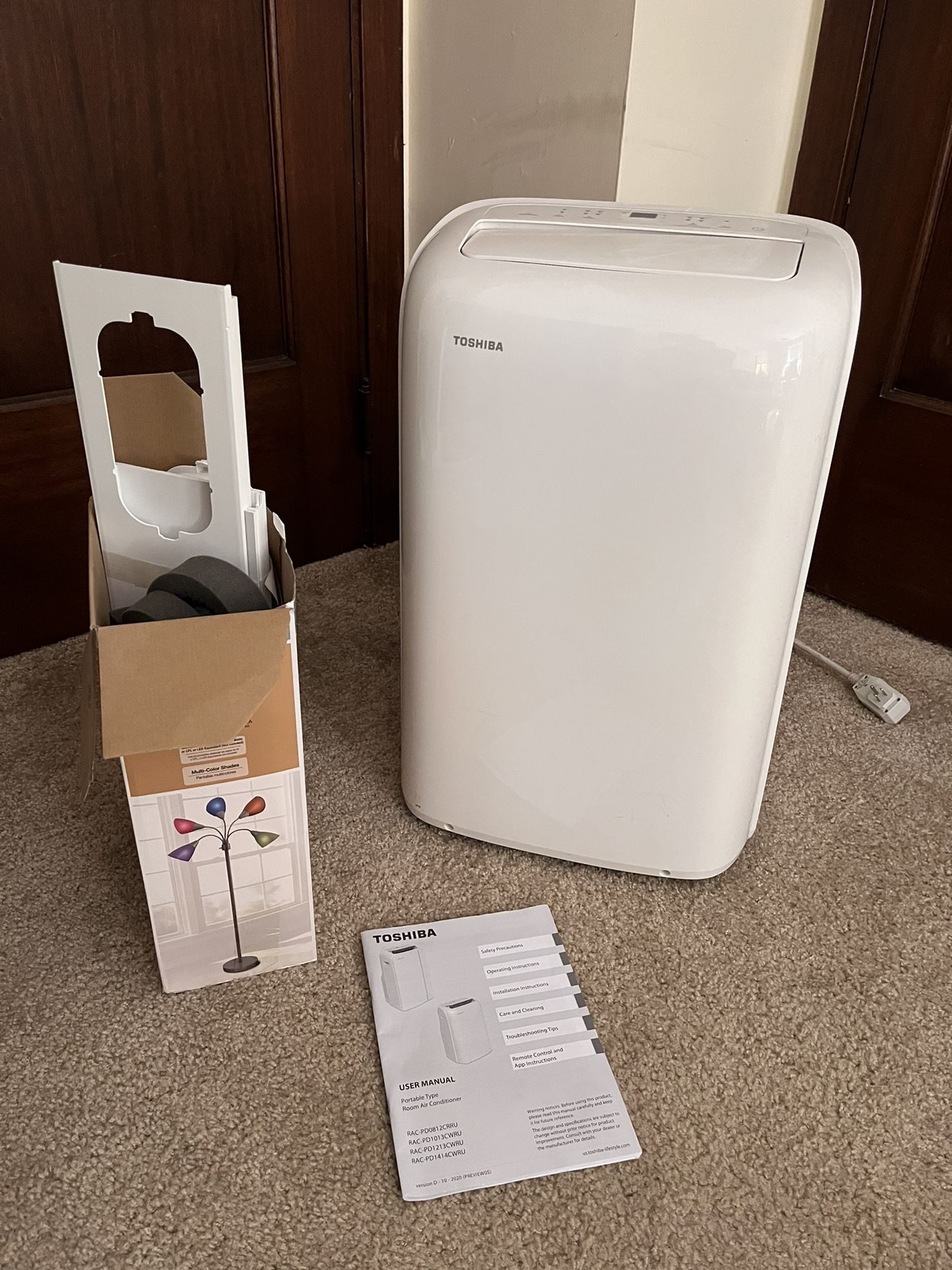 Toshiba Portable Air Conditioner Model Racpd0812crru Offers Shop www