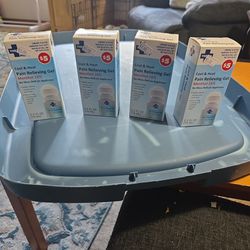 Cool and heat pain relieving gel