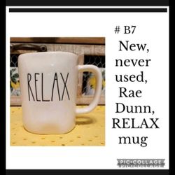 New, Rae Dunn, Relax Mug