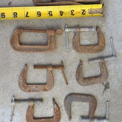 Hand Planer & C Clamps 