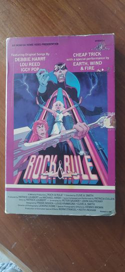 ROCK & RULE 1983 VHS.....RARE