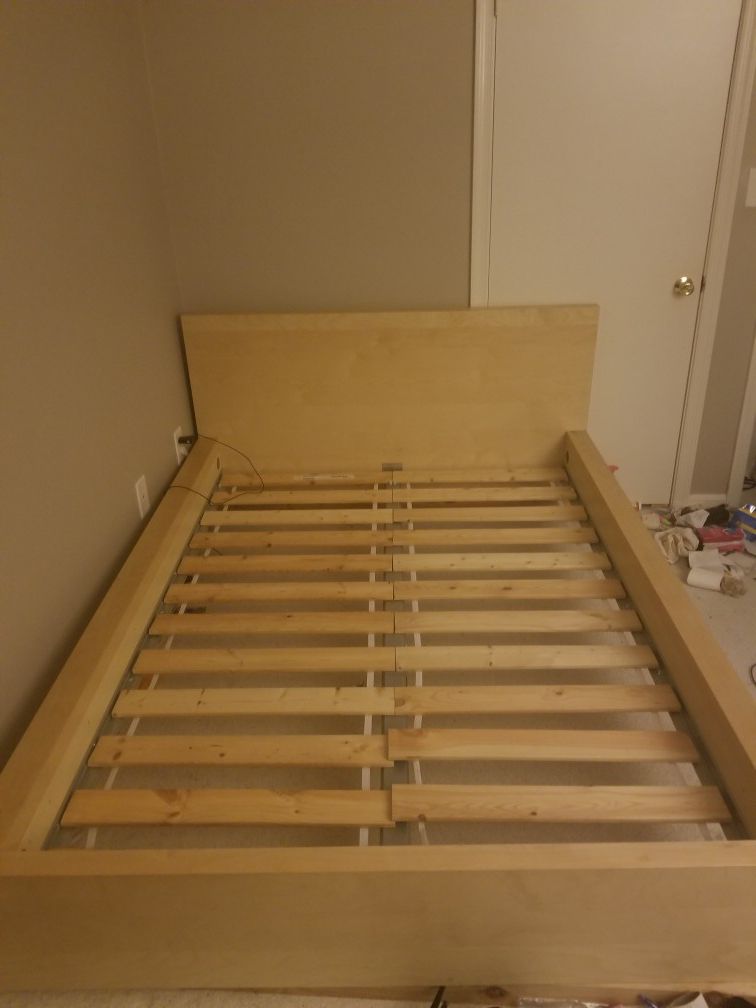 Full Size Bed Frame and Slacks!
