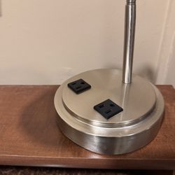 Desk Lamp With 2 Outlets 