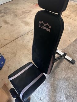 Lusper Adjustable Weight Bench