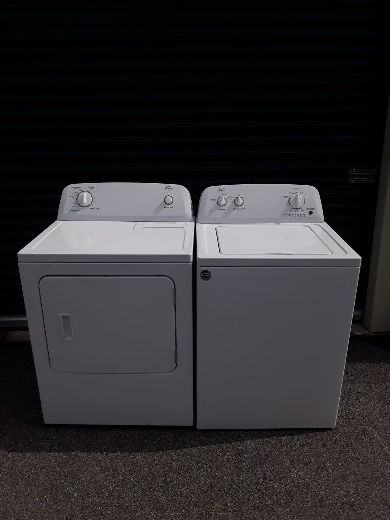 Whirlpool (Roper) washer and dryer