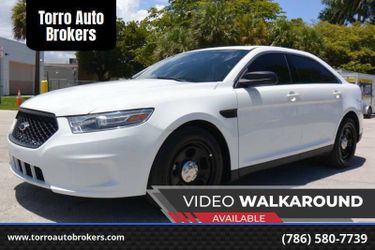 2018 Ford Sedan Police Interceptor