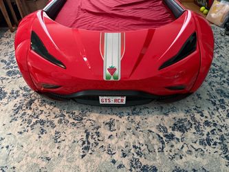 Red Race Car Kids Bed Frame