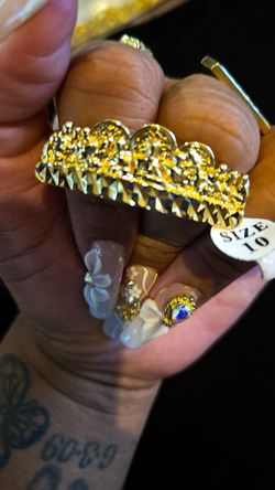 Last supper double finger ring