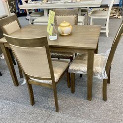 5pc Dinning Table Set $499