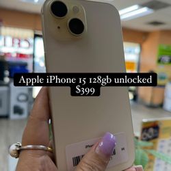 Apple - iPhone 15 128 Gb Unlocked And Clean Imei 