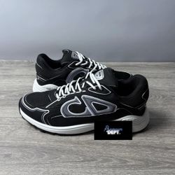 Christian Dior B30 Black & White Sneakers Size Us 10