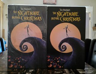 Nightmare Before Christmas disney VHS Blanket 50"x70"