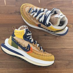 Size 8.5 Men’s/ 10 Women’s- Nike sacai x Jean Paul Gaultier x VaporWaffle Sesame