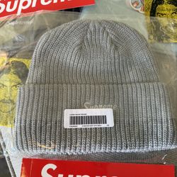 Supreme Gauge Beanie Gray 