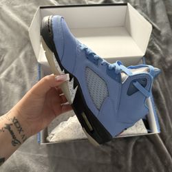 Air Jordan 5 Retro SE UNC Blue 